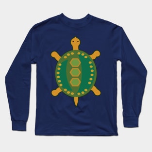 Tribal Turtle Long Sleeve T-Shirt